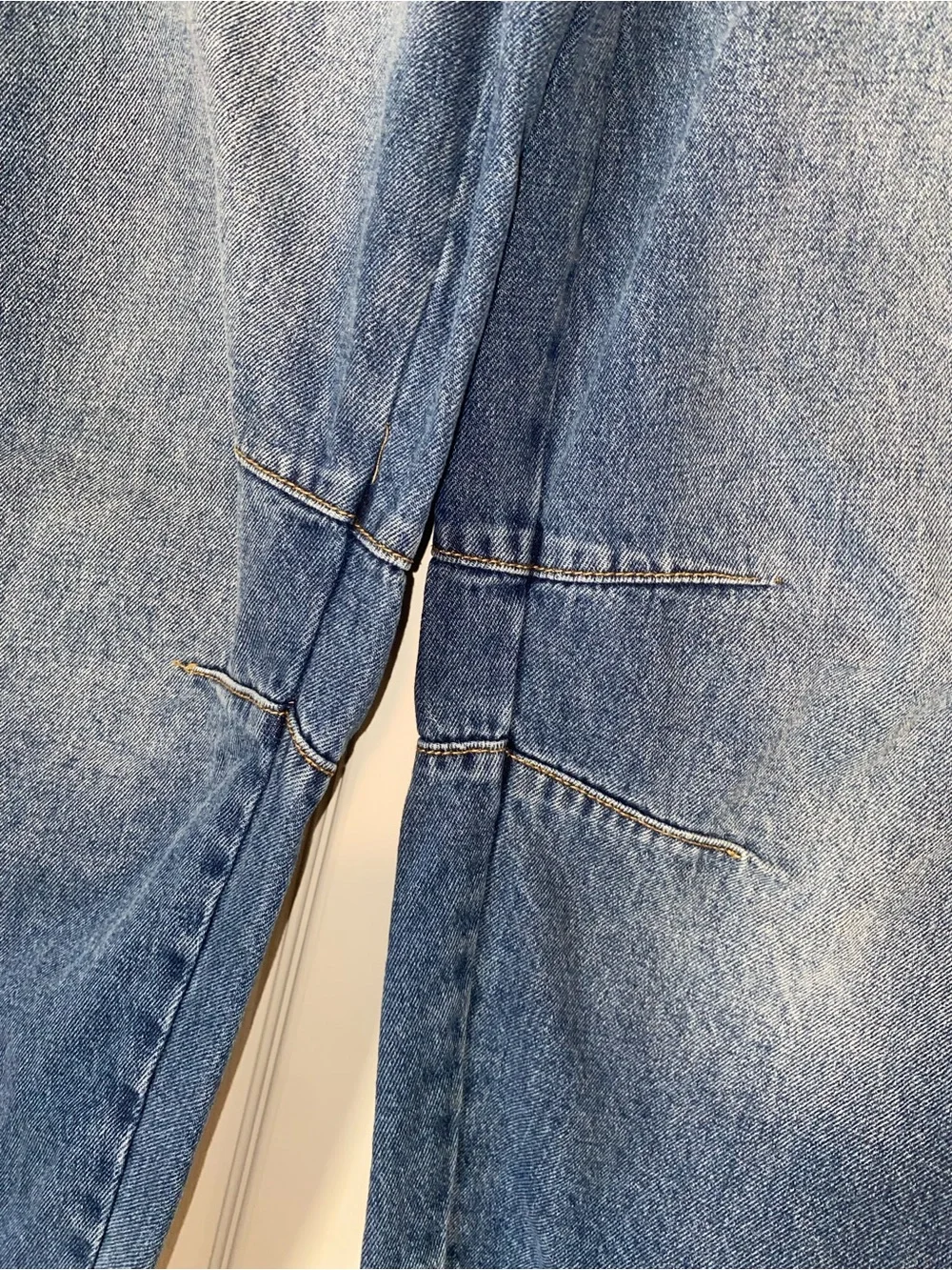 Justice Girls Blue Relaxed Barrel Jeans